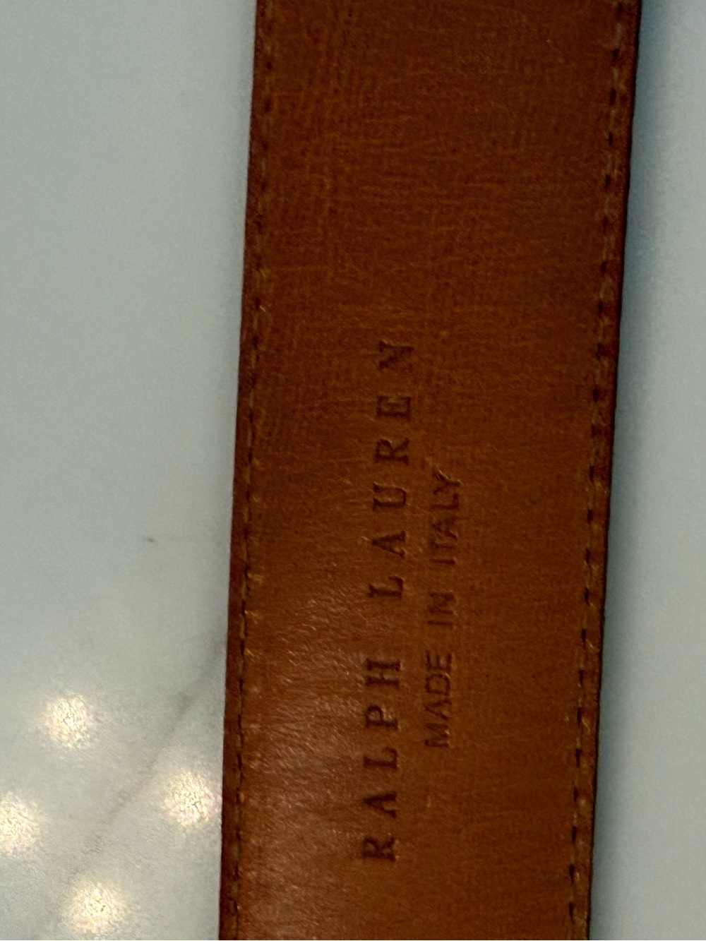 Vintage Ralph Lauren Collection Python belt w/ hand tooled silver plated buckle - Picture 8 of 12